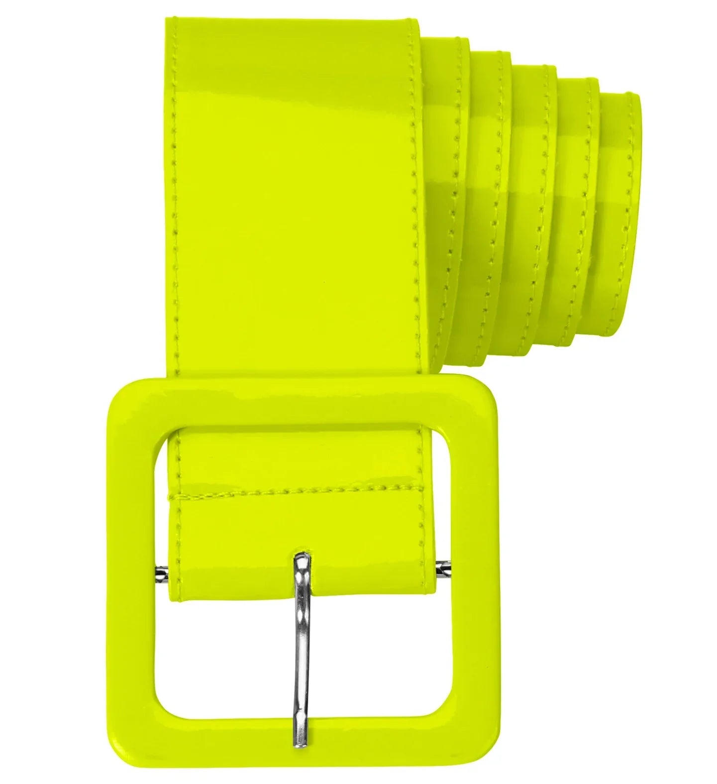 Cinturón Amarillo Ancho de Vinilo Cinturones Widmann