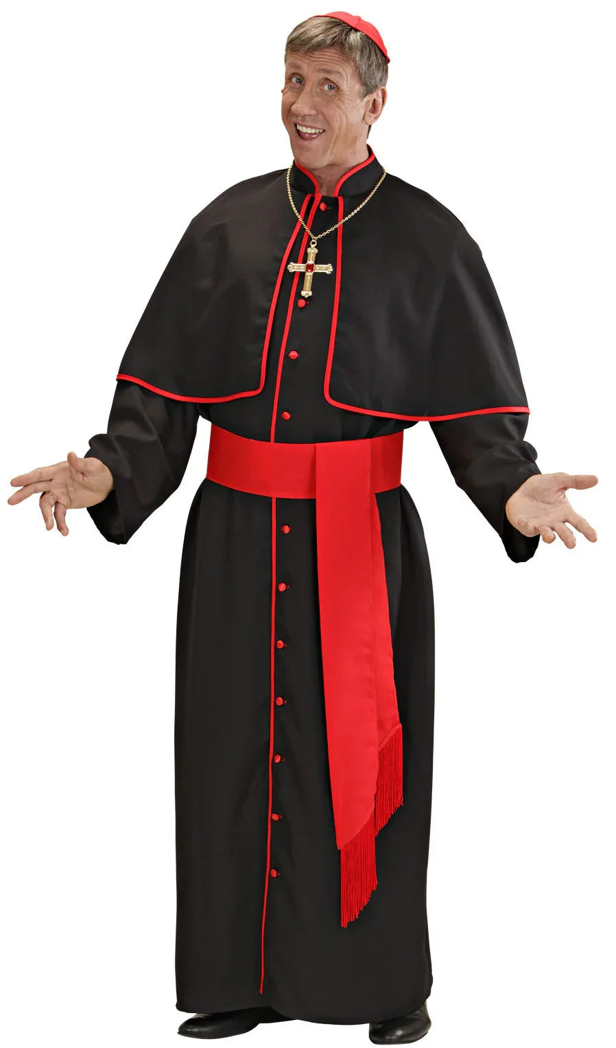 Disfraz de Cardenal Católico para Hombre Adultos Widmann