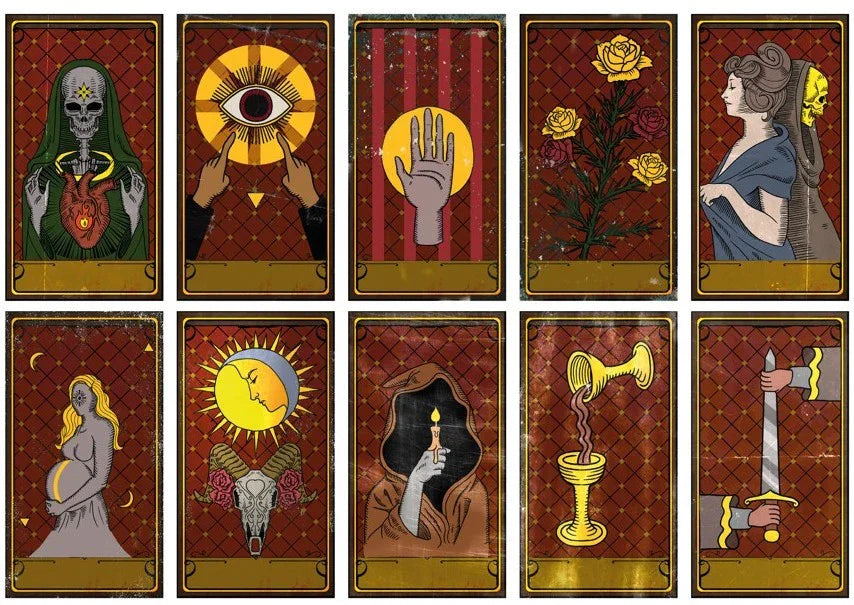 Set de 10 Cartas Voodoo Inicio Guirca