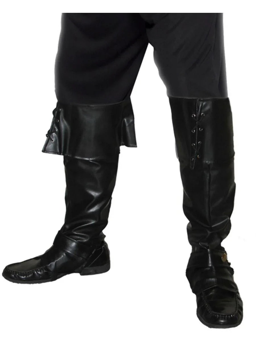 Cubrebotas Negros Premium Cubrezapatos y Botas Smiffys