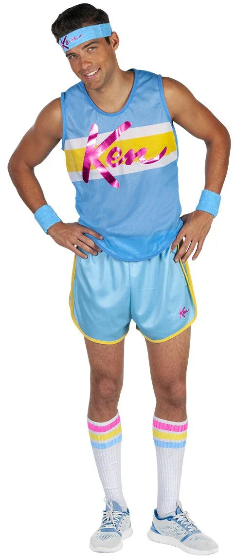 Disfraz de Ken Deportista de Barbie para Hombre Barbie Rubies