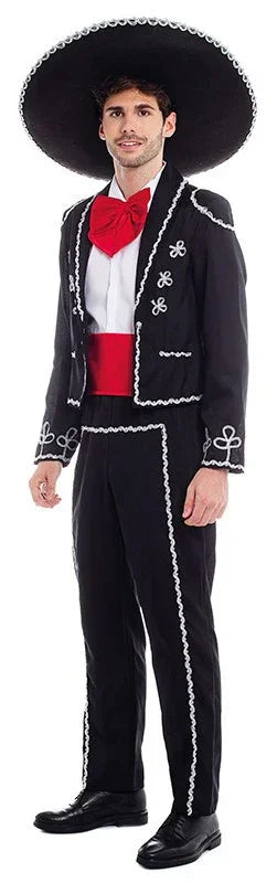 Disfraz de Mariachi Mejicano Clásico para Hombre Mexicanos Partilandia