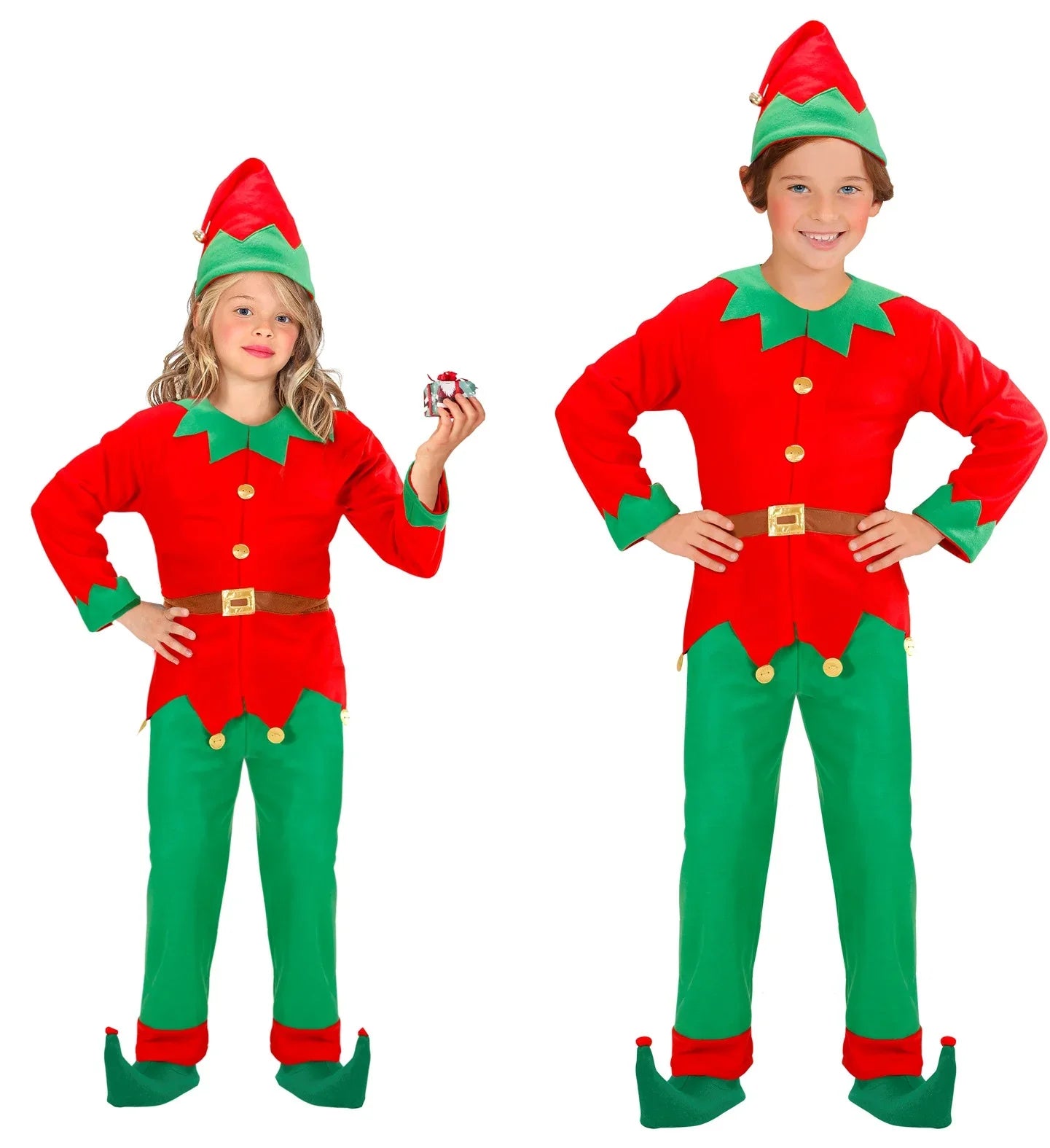 Disfraz de Elfo de Navidad Infantil Elfos Navideños Widmann