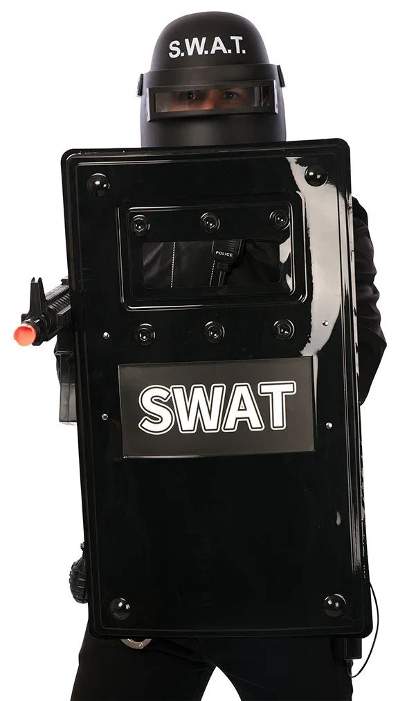 Escudo de Policía Antidisturbios SWAT Policía EuroCarnavales