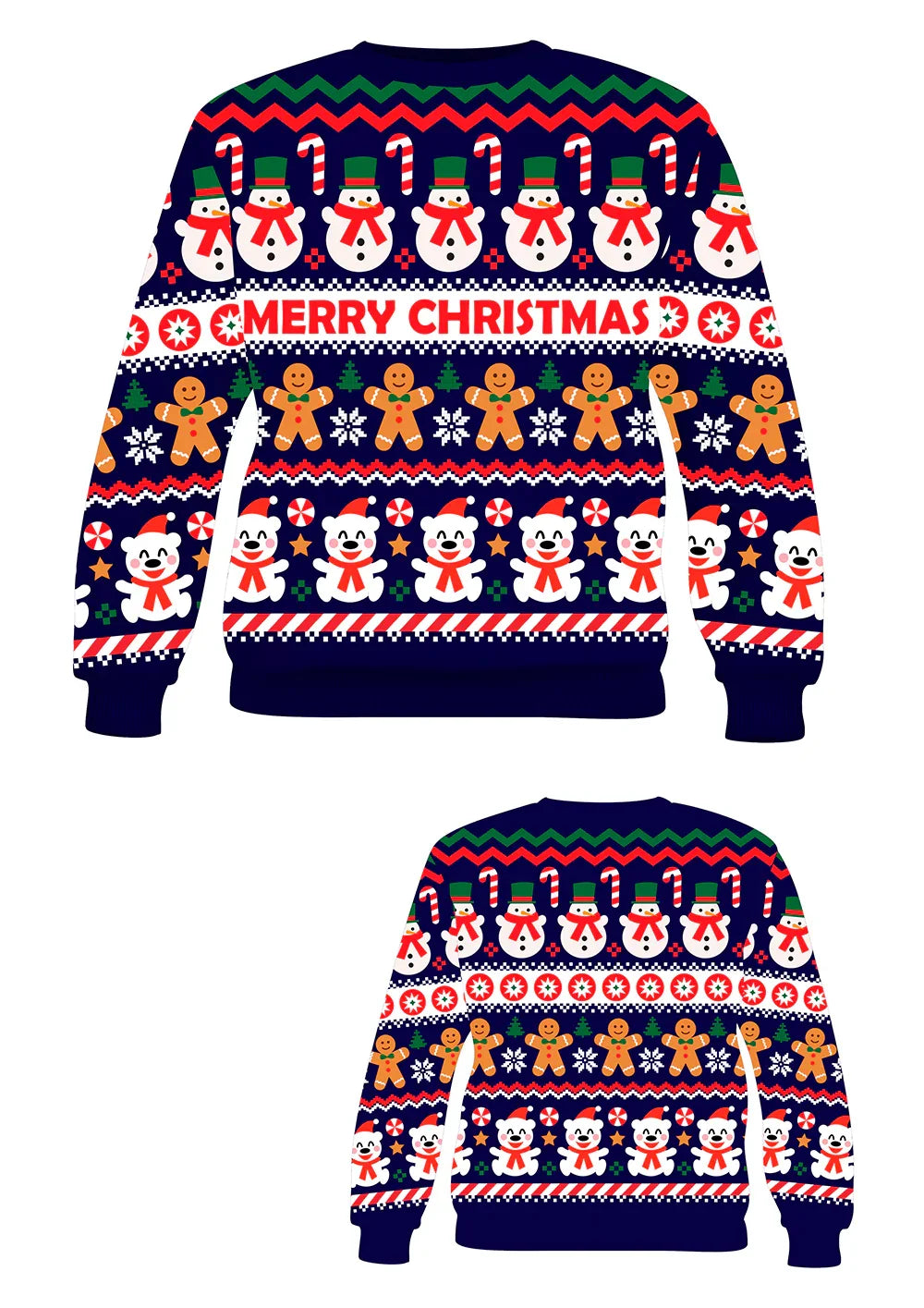 Jersey con Motivos Navideños Infantil Jerseys Navideños Guirca