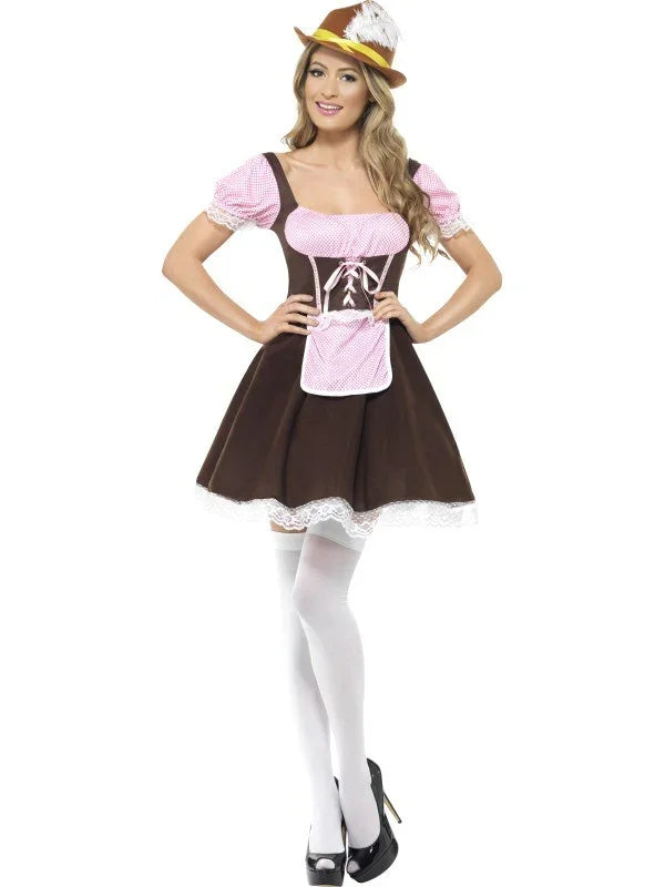 Disfraz de Tirolesa para Mujer Tiroleses Oktoberfest Smiffys